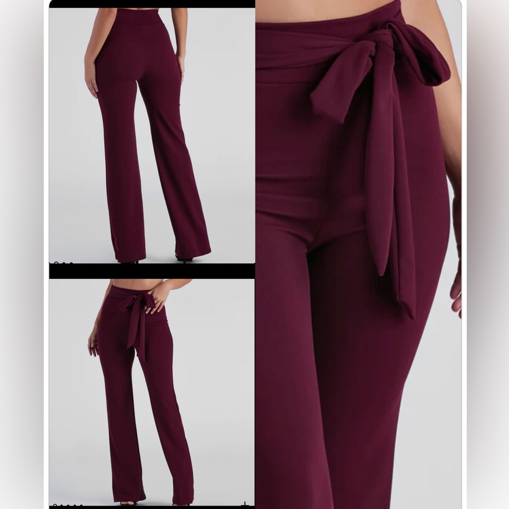 Windsor Tie-Waist Pants
